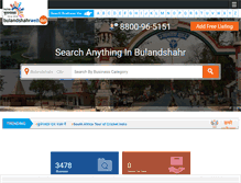 Tablet Screenshot of bulandshahrweb.com